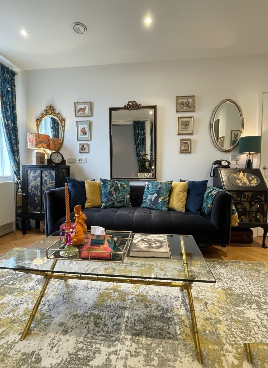 Macleane House — Living room, dining area, bedroom, bathroom, hallway in South London